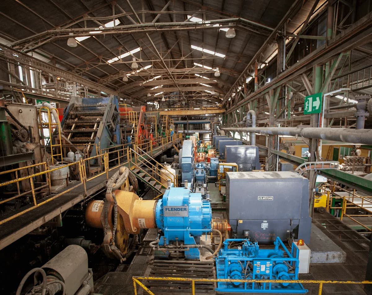 Sugar mill process in Guatemala — milling, boilers, and centrifuges with Emotron motor control